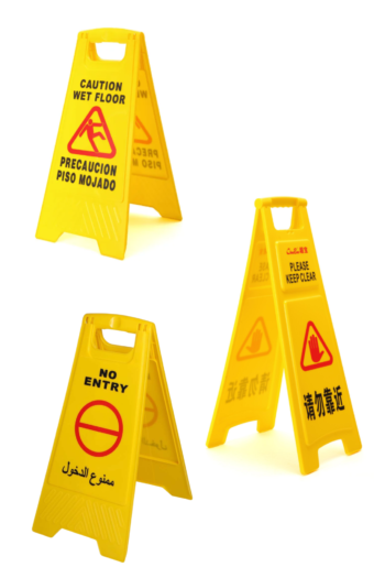 Chaobao Professional Medium-Shape Caution Board Series